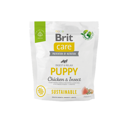 Brit Care Sustainable Puppy Chicken & Insects 1kg