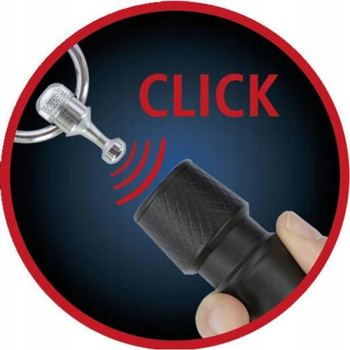 Smycz BEZPIECZEŃSTWA GO LEY GO Magnetyczna Taśma S do 15kg Czarna