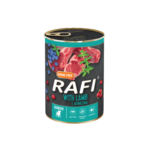 Dolina Noteci Rafi Classic Junior Mokra Karma Jagnięcina 400g