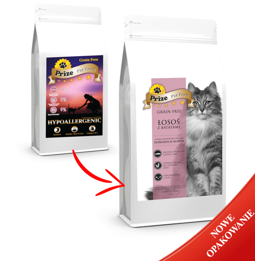 Prize Grain Free Kot Świeżo Przygotowany Łosoś 7,5kg