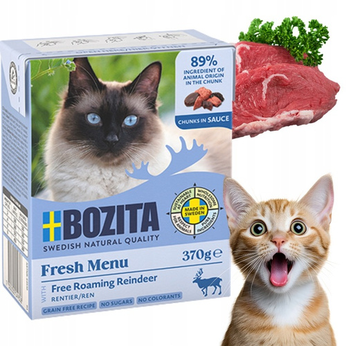 Bozita Mokra Karma dla Kotów w Sosie Mix 12x370g