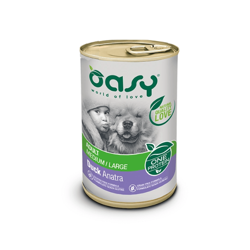 Oasy One Protein Adult Dog Duck 400g