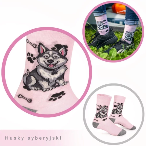 Skarpetki Husky Syberyjski Rozm. 35/40 Skarpety