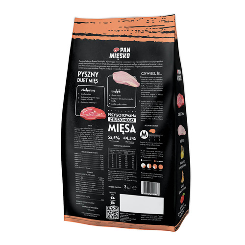 Pan Mięsko Cielęcina z Indykiem 3kg