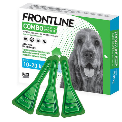 FRONTLINE Combo Spot-On Dla Psów M 3x 1,34ml