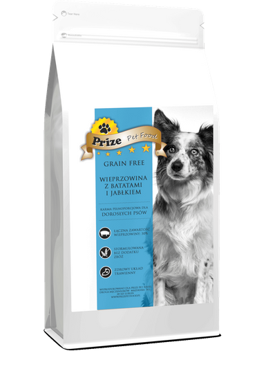 Prize Grain Free Wieprzowina z Batatami i Jabłkiem 2kg