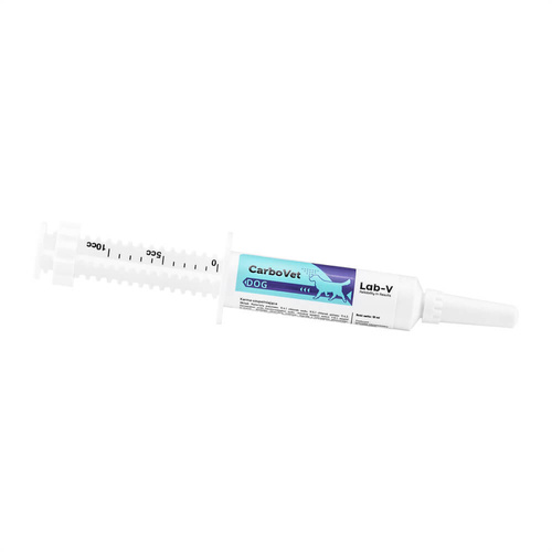 Lab-V CarboVet Dog 10 ml Preparat Wspomagający Usuwanie Toksyn
