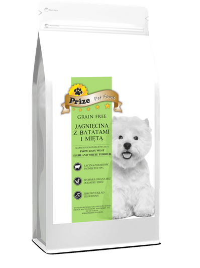 Prize West Highland White Terrier Adult Jagnięcina 6kg