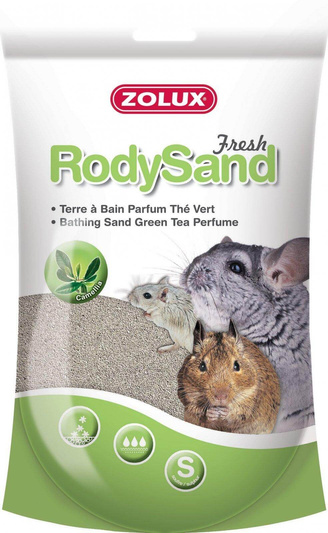 Zolux Rody Sand Naturalny Piasek dla Gryzoni Zielona Herbata 2L