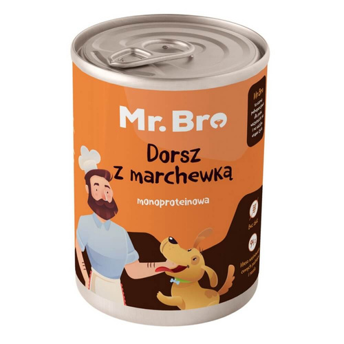 Mr. Bro Dorsz z Marchewką 400g