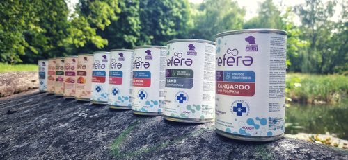 ZESTAW PREFERA Mono Adult Mokra Mokra Karma dla Psów Jagnięcina z Dynią 6 x 400g