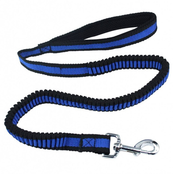 Pet Nova Dog Life Style Smycz BUNGEE dla Psa Niebieska