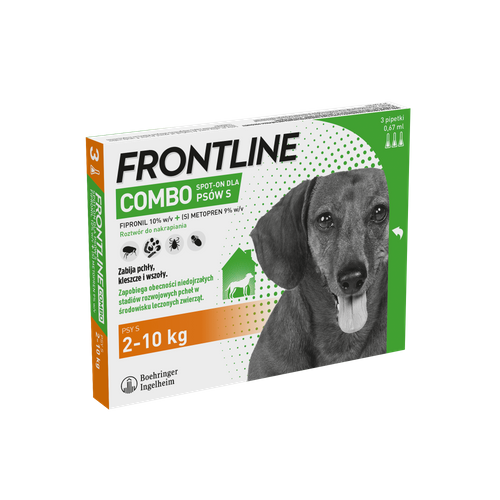 Frontline Combo Spot-On Dla Psów S 1 Pipeta