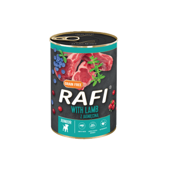 Dolina Noteci Rafi Classic Junior Mokra Karma Jagnięcina 400g