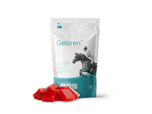 Geloren HA Horse Suplement na Stawy dla Koni 450g Wiśniowy