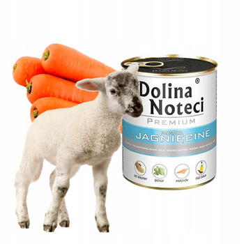 Dolina Noteci Premium dla Psa Jagnięcina 800g