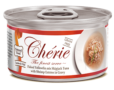 Pettric Chérie Tuńczyk z Krewetkami 80g