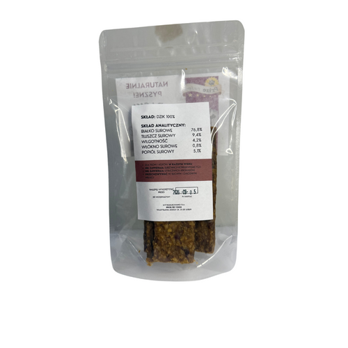 Paski z Dzika 100% 100g Prize Pet Food