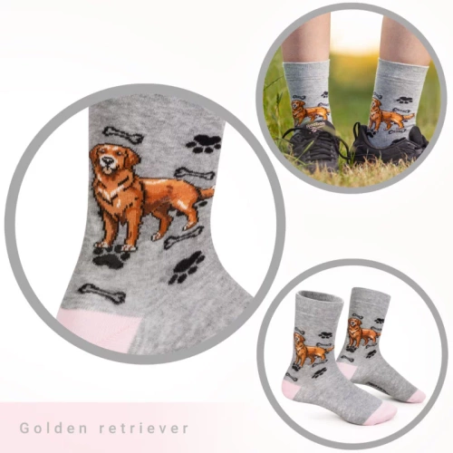 Skarpetki Golden Retriever Rozm. 35/40 Skarpety