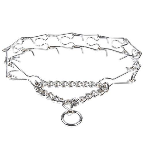 Chaba Kolczatka dla Psa Chromowana roz. 0,5 max 39cm