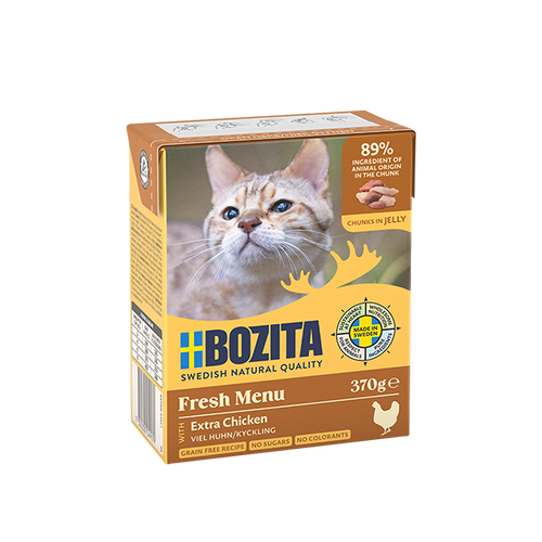 Bozita Mokra Karma dla Kotów Kurczak w Galaretce 370g