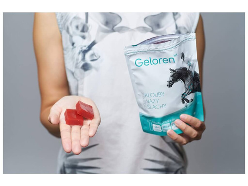 Geloren HA Horse Suplement na Stawy dla Koni 450g Wiśniowy