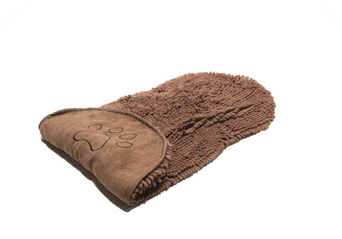 Dirty Dog Shammy Pielęgnacyjny Ręcznik dla Psa Brązowy 33 x 79 cm