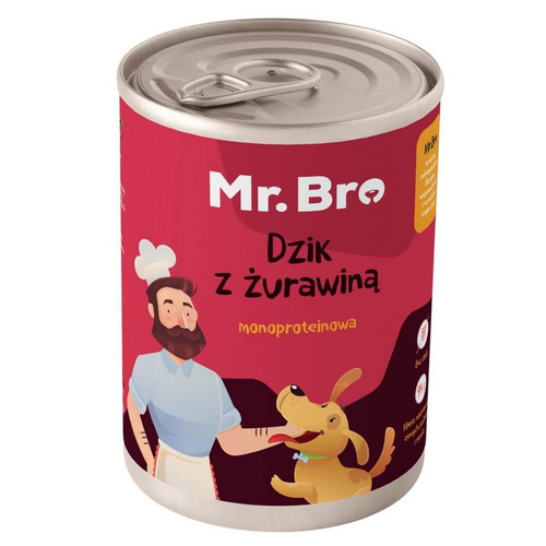 Mr. Bro Dzik z Żurawiną 400g