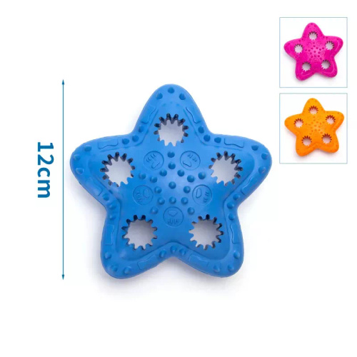 Gumowa zabawka w kształcie gwiazdy dla psa