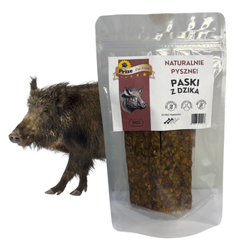 Paski z Dzika 100% 100g Prize Pet Food