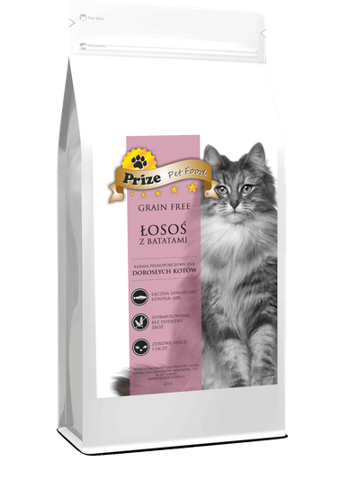 Prize Grain Free Kot Świeżo Przygotowany Łosoś 7,5kg