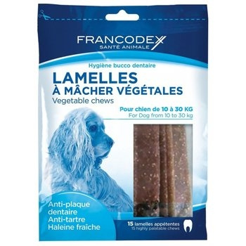 Francodex Gryzak Paski Usuwające Kamień Nazębny Średni 350g