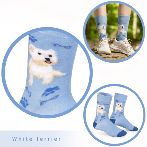 Skarpetki West Highland White Terier Rozm. 41/46 Skarpety