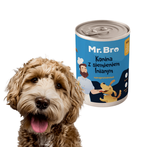 Mr. Bro Konina z Siemieniem Lnianym 400g
