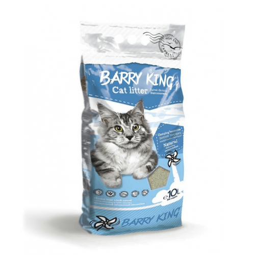 Barry King Żwirek Bentonit dla Kota 10L Lawendowy