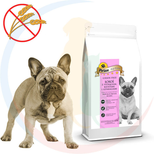 Prize French Buldog Adult Łosoś 2kg