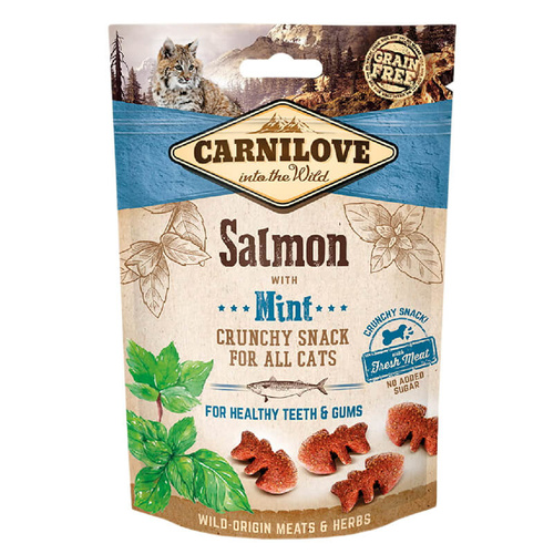 Carnilove Przysmak dla Kota z Łososiem i Miętą 50 g
