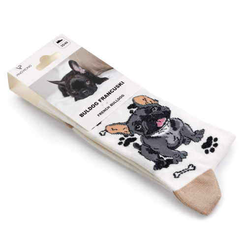 Skarpetki Buldog Francuski Rozm. 35/40 Skarpety