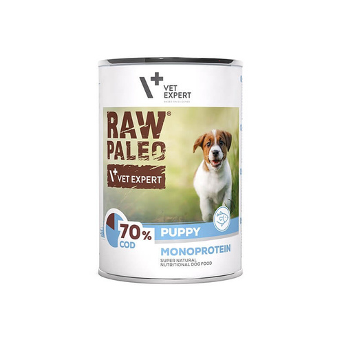 Vetexpert Raw Paleo Puppy Monoprotein Dorsz 400g