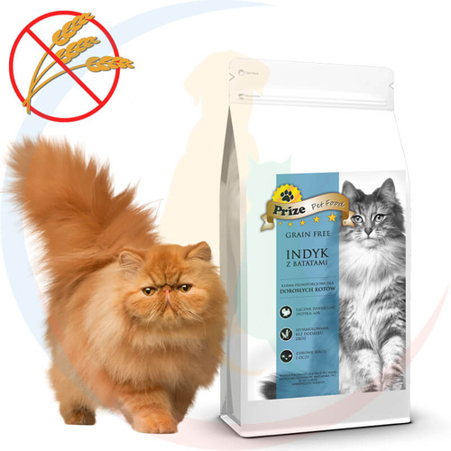 Prize Grain Free Kot Świeżo Przygotowany Indyk 2kg