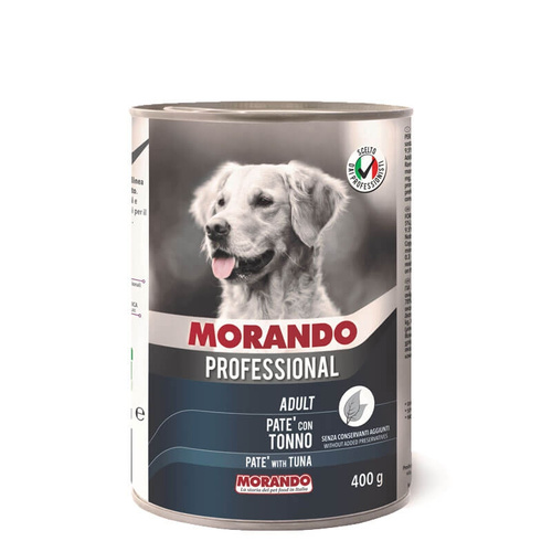 Morando Pro Pasztet Mokra Karma Dla Psa Tuńczyk 400g