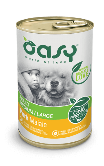 Oasy One Protein Adult Dog Pork 400g