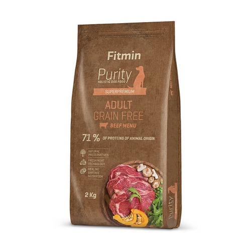 Fitmin Purity Grain Free Adult Beef 2 kg