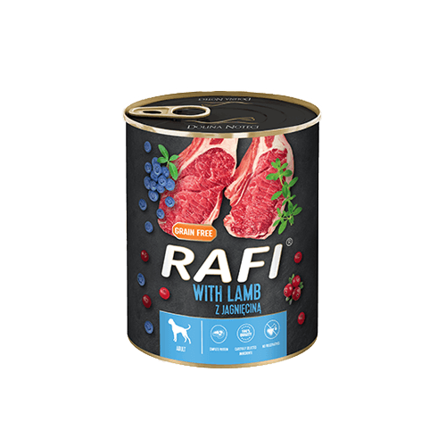 Dolina Noteci Rafi Classic Mokra Karma dla Psa Jagnięcina 400g