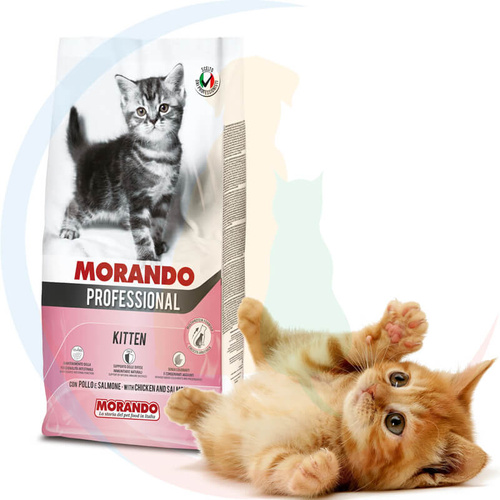Morando Pro Sucha Karma dla Kociąt Kurczak i Łosoś 1,5 kg
