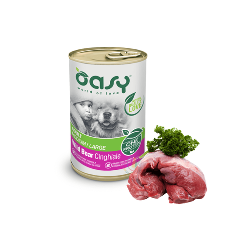 Oasy One Protein Adult Dog Wild Boar 400g
