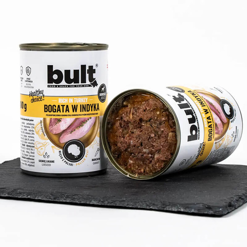 Bult Mokra Karma dla Psa Bogata w Indyka 400g