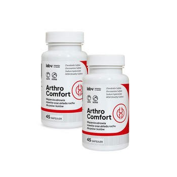 Lab-V Arthro Comfort Wsparcie Stawów dla Psa i Kota 2 x 45 Kapsułek