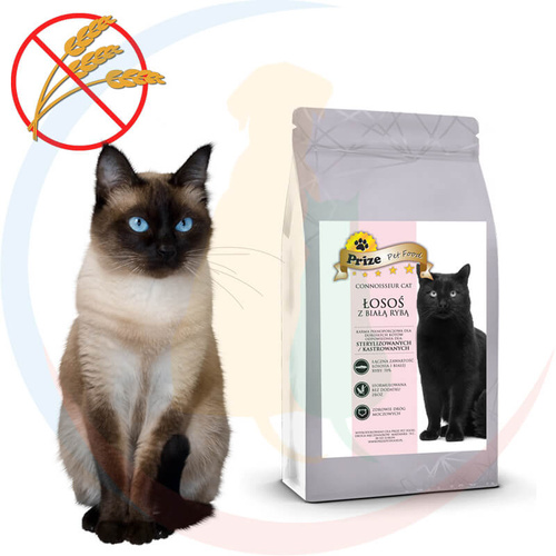 Prize Connoisseur Kot Łosoś z Białą Rybą 300g