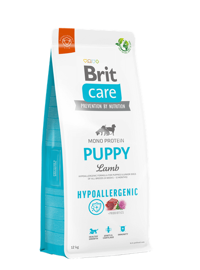Brit Care Hypoallergenic Puppy Lamb 12kg